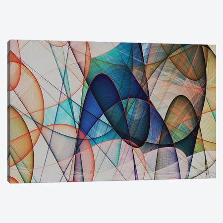 Intertwined And Transparent III Canvas Print #AEZ1151} by Angel Estevez Canvas Wall Art