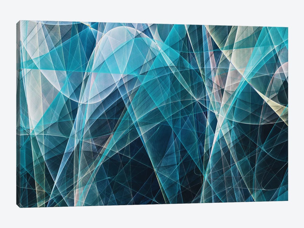 Intertwined And Transparent VI by Angel Estevez 1-piece Canvas Artwork