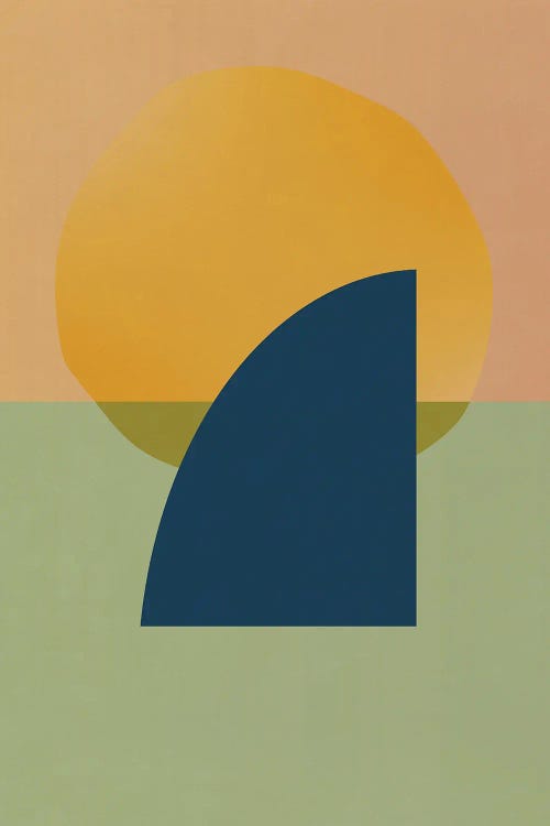 My Blue Boat by Angel Estevez wall art