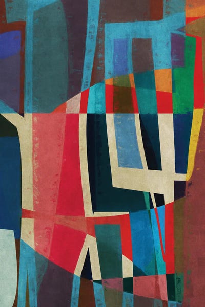 Patchworks by Angel Estevez multi panel art