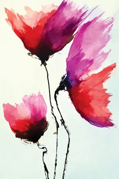 The Sound Of Flowers by Angel Estevez canvas print