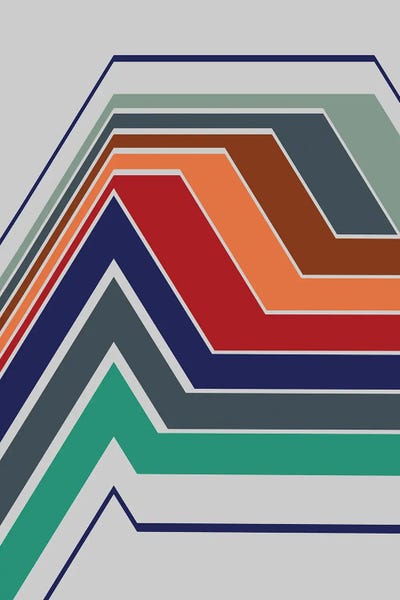 Shape Up: Straight And Diagonal II by Angel Estevez