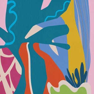 Tropical Foliage VII by Angel Estevez canvas print