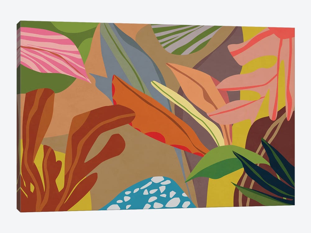Tropical Foliage VIII by Angel Estevez 1-piece Canvas Print