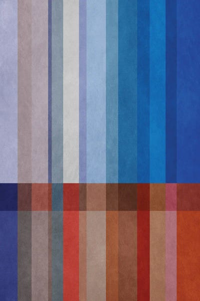 Vertical Lines III by Angel Estevez canvas print