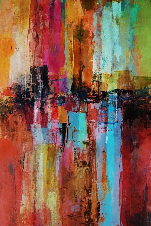 Cityscape V by Angel Estevez wall art