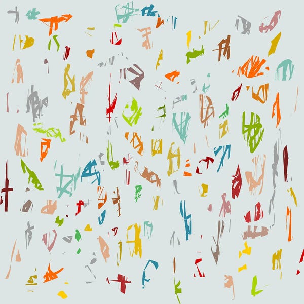 Angel Estevez: Colorful Doodles III by Angel Estevez