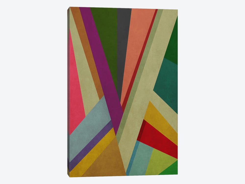 Geometric Concept LIV by Angel Estevez 1-piece Canvas Print