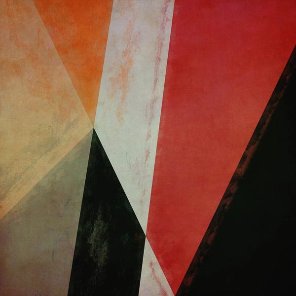 Angel Estevez: Geometric With Triangles XXIII by Angel Estevez