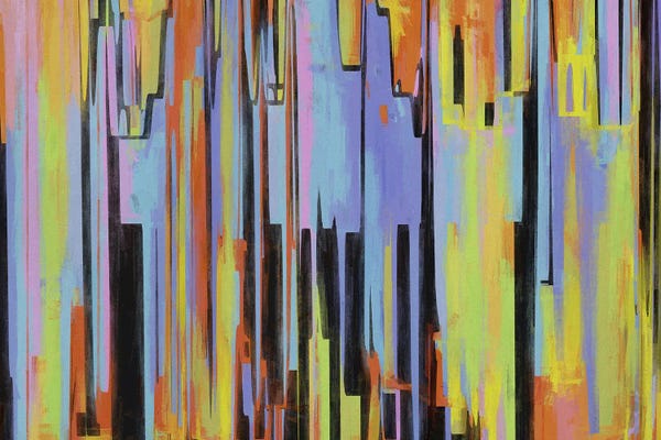 Patterns: Vertical VIII by Angel Estevez