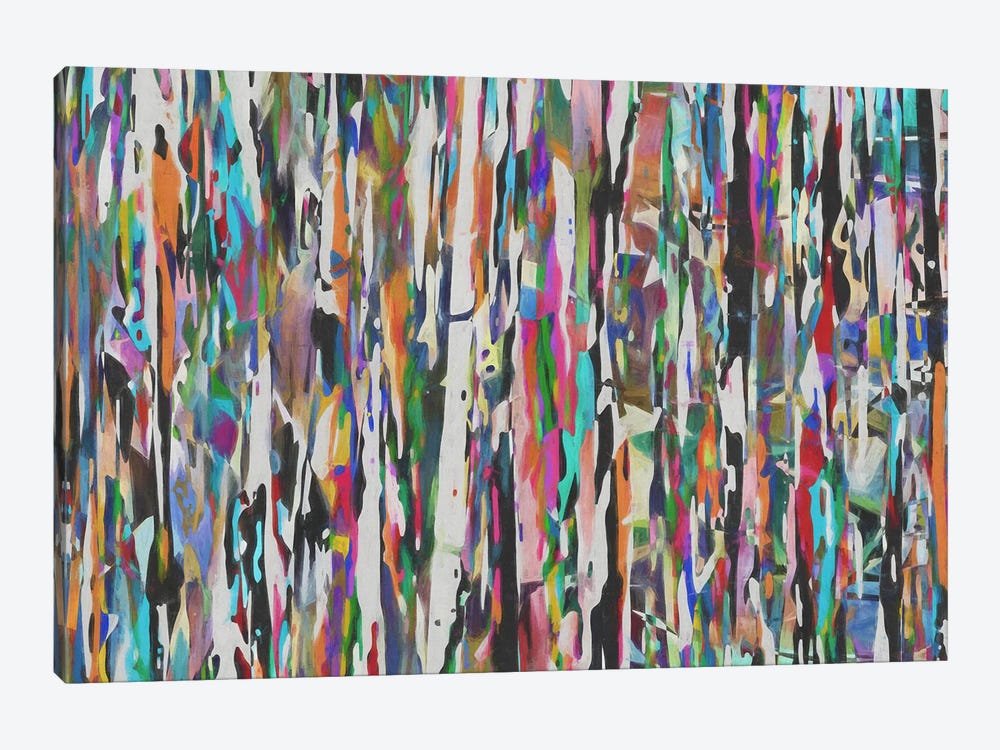 Mixing Colors And Shapes IX by Angel Estevez 1-piece Art Print