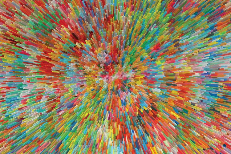 Color Burst by Angel Estevez wall art