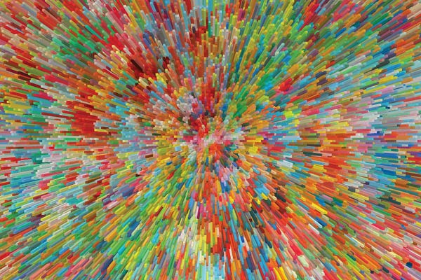 Angel Estevez: Color Burst by Angel Estevez