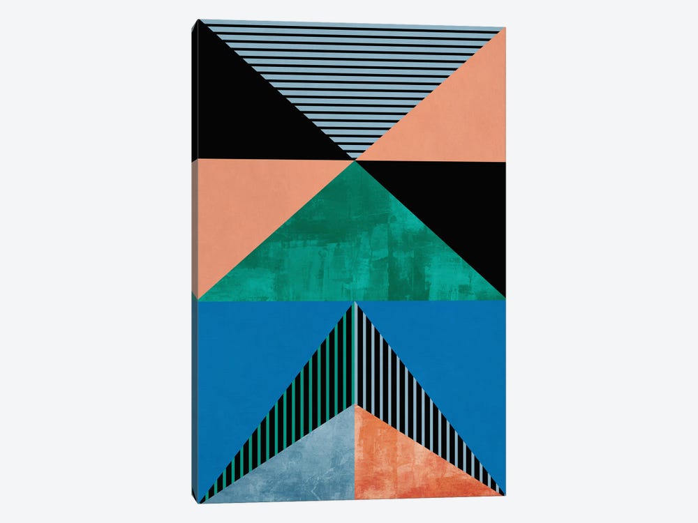 Geometric Concept LX by Angel Estevez 1-piece Canvas Print