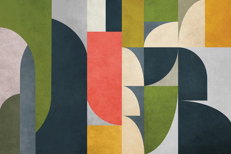 Geometric Concept LXXI by Angel Estevez wall art