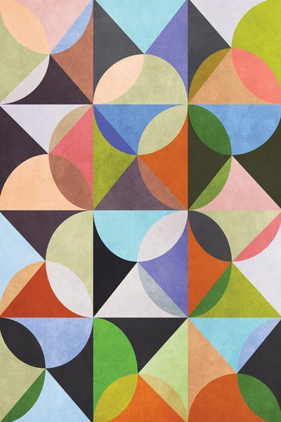 Abstract Graphic Design & Digital: Geometric Concept LXXIII by Angel Estevez