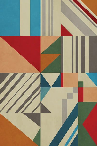 Angel Estevez: Geometric Construction XXIII by Angel Estevez