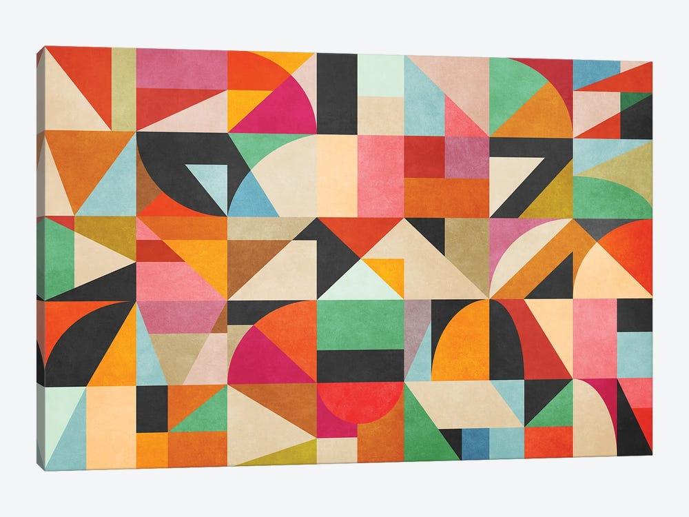 Geometric Construction XXIV by Angel Estevez 1-piece Canvas Print