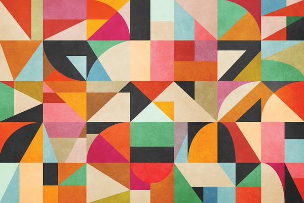 Angel Estevez: Geometric Construction XXIV by Angel Estevez