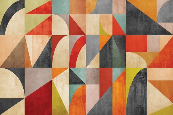 Angel Estevez: Geometric Construction XXV by Angel Estevez