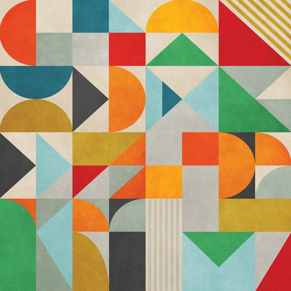 Angel Estevez: Geometric Construction XXVIII by Angel Estevez