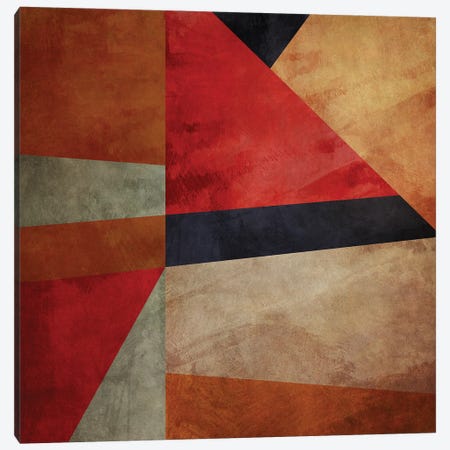 Geometric Rustic Texture III Canvas Print #AEZ1351} by Angel Estevez Canvas Art