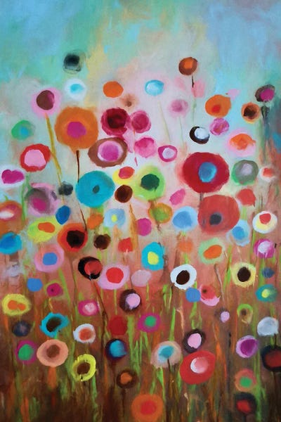 Angel Estevez: Happy Garden V by Angel Estevez