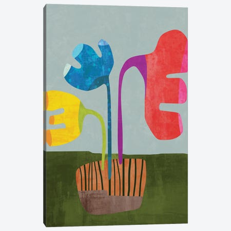 My Vase With Flowers II Canvas Print #AEZ1383} by Angel Estevez Canvas Art Print