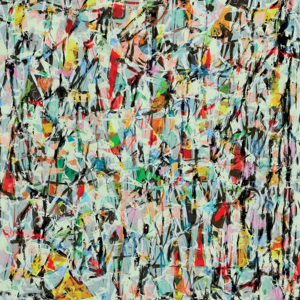 Similar To Jackson Pollock: Pollock Wink XXXV by Angel Estevez