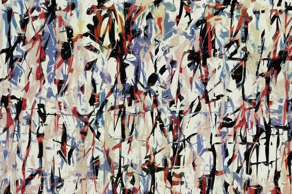 Angel Estevez: Pollock Wink XXXVIII by Angel Estevez