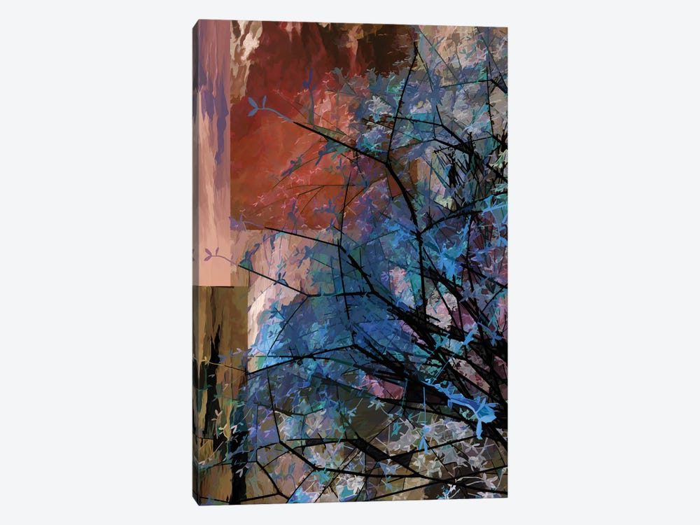 Blue Tree by Angel Estevez 1-piece Canvas Print