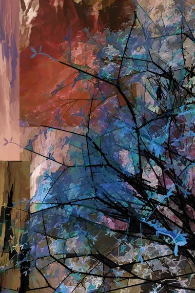 Angel Estevez: Blue Tree by Angel Estevez