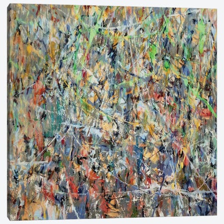 Pollock Wink XL Canvas Print #AEZ1400} by Angel Estevez Canvas Wall Art