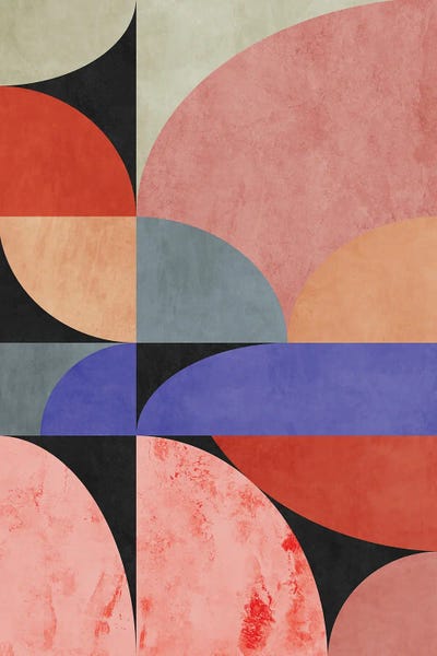 Angel Estevez: Semi Circles XIX by Angel Estevez