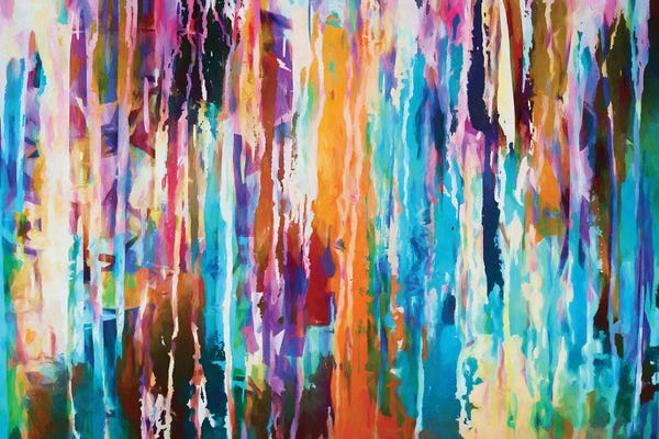 Angel Estevez: Spilled Paint by Angel Estevez