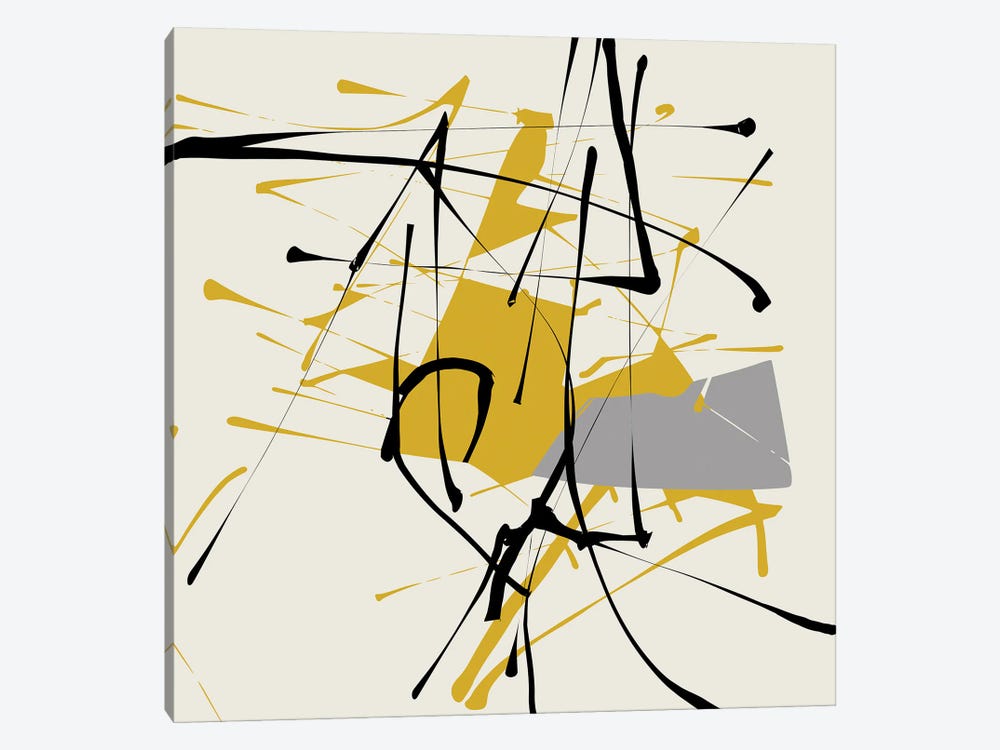 Remembering Pollock by Angel Estevez 1-piece Art Print