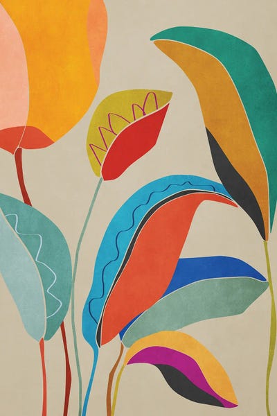 Angel Estevez: Tropical Foliage IX by Angel Estevez