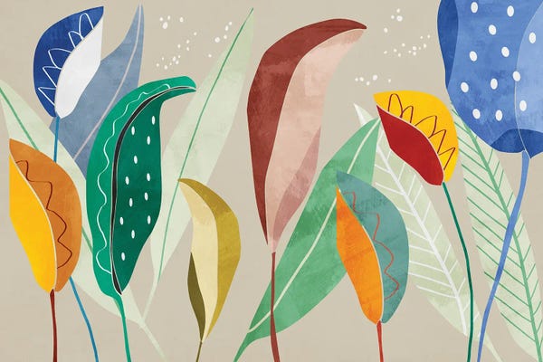 Angel Estevez: Tropical Foliage X by Angel Estevez
