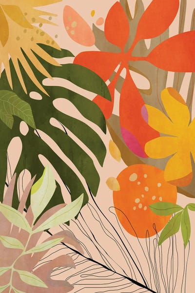 Angel Estevez: Tropical Garden VIII by Angel Estevez