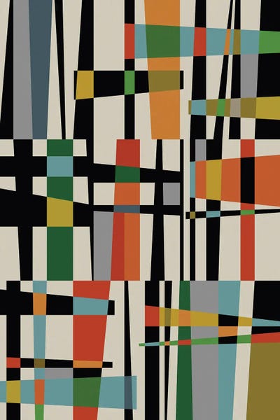 Linear Abstract: Vertical And Horizontal by Angel Estevez