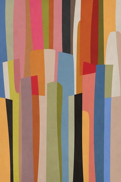 Linear Abstract: Vertical IX by Angel Estevez