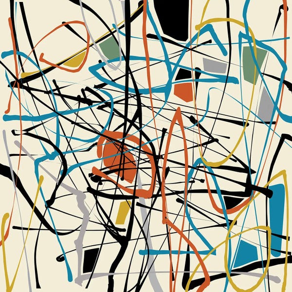 Angel Estevez: Colorful Doodles VII by Angel Estevez