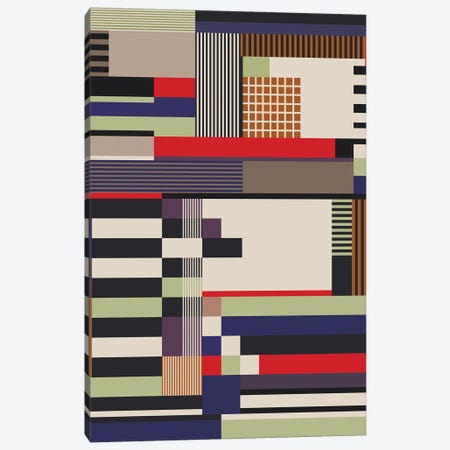 Lines,Squares And Rectangles Canvas Print #AEZ144} by Angel Estevez Canvas Print