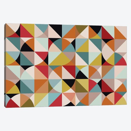 Geometric Pattern XXXII Canvas Print #AEZ1470} by Angel Estevez Canvas Art Print