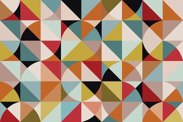 Angel Estevez: Geometric Pattern XXXII by Angel Estevez