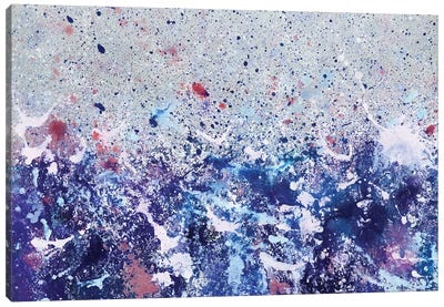 Paint Splashes II Canvas Art Print - Similar to Jackson Pollock