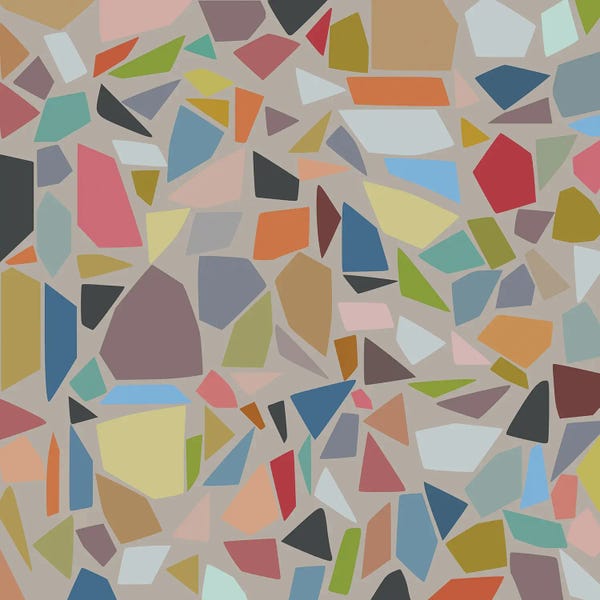Angel Estevez: Terrazzo Pattern II by Angel Estevez