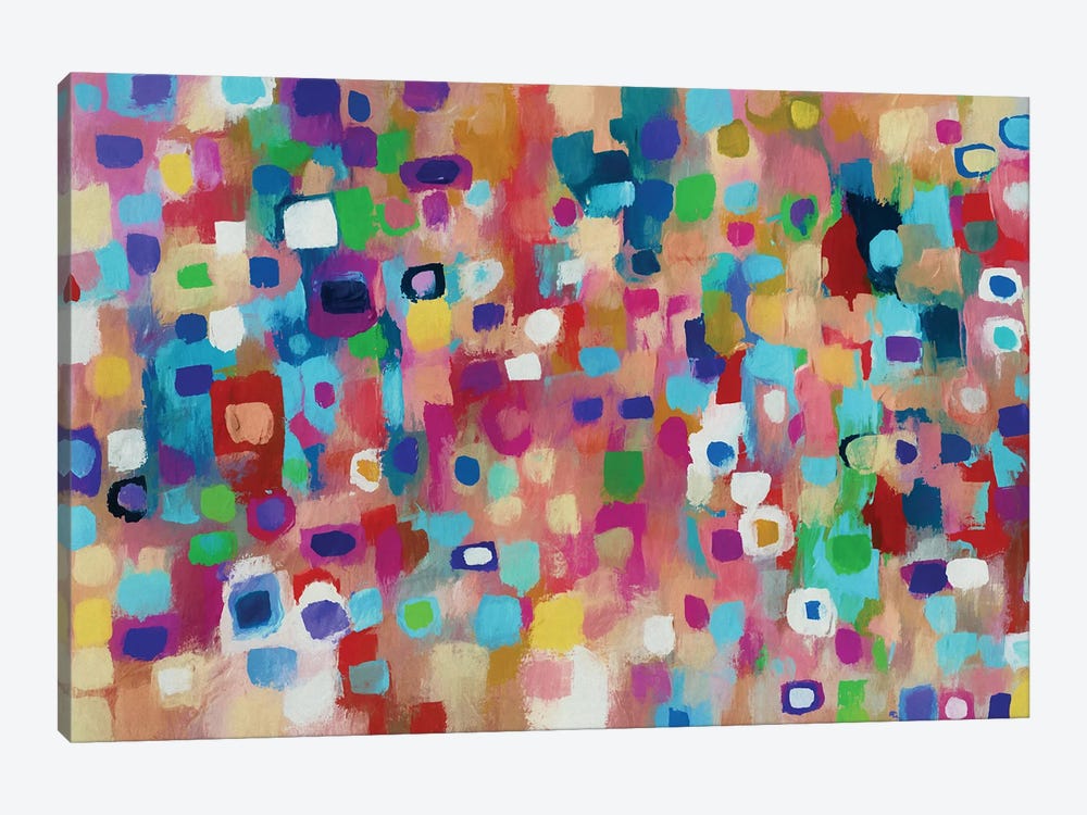 Joy Of Colors II by Angel Estevez 1-piece Canvas Art