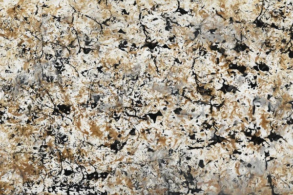 Similar To Jackson Pollock: Polock Wink XLV by Angel Estevez