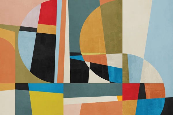Angel Estevez: Geometric Construction XLII by Angel Estevez